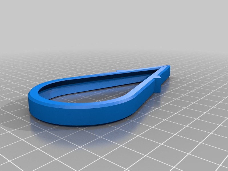 咖啡袋夾3D打印模型