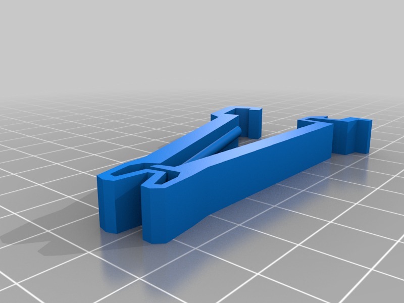 密封塑料袋的夾子3D打印模型