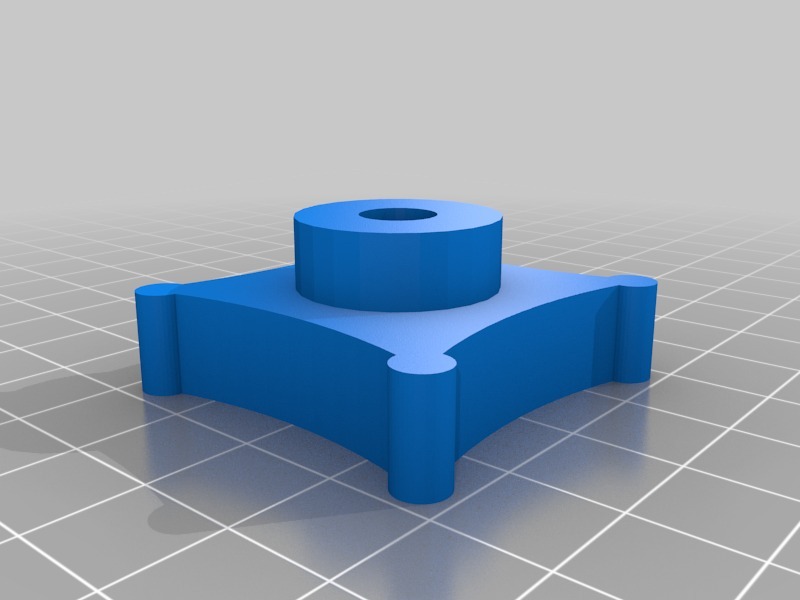 北歐滑雪板配件3D打印模型