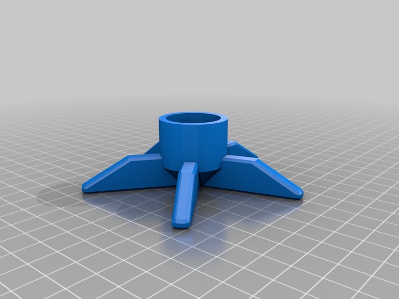 鐵桿站立架3D打印模型