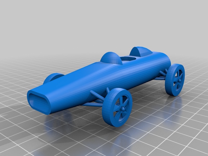 可定制的玩具車3D打印模型