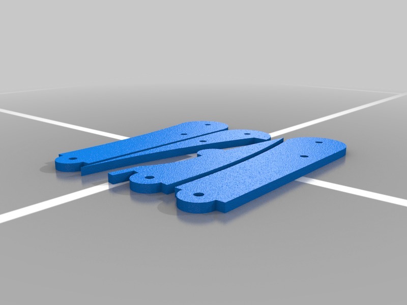 折疊刀3D打印模型