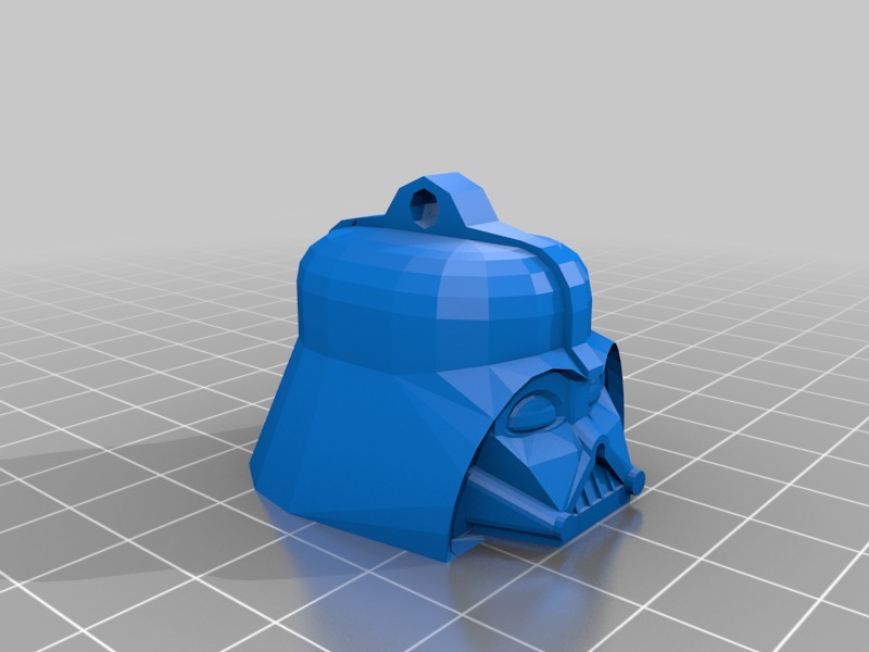 達(dá)斯維達(dá)鑰匙扣3D打印模型