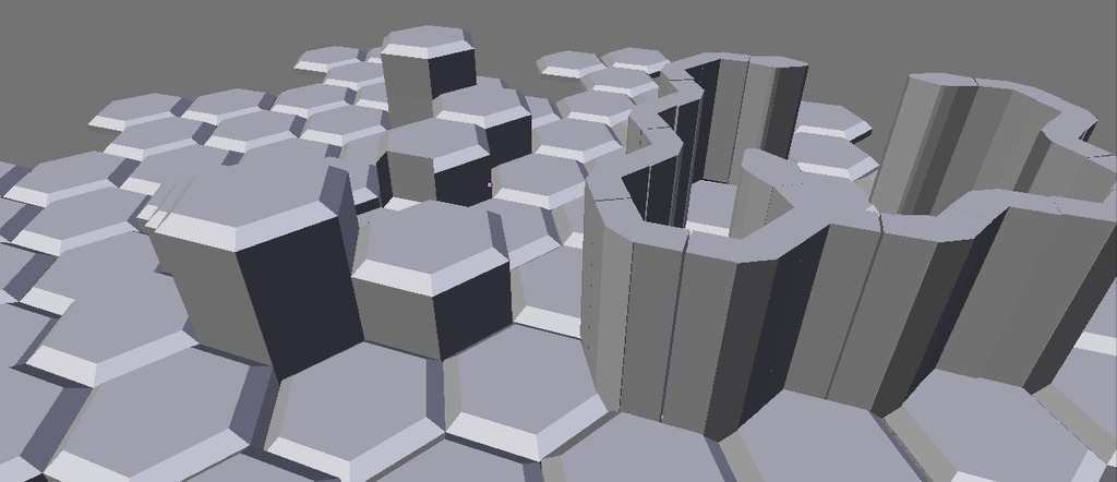 六角磚游戲套裝3D打印模型