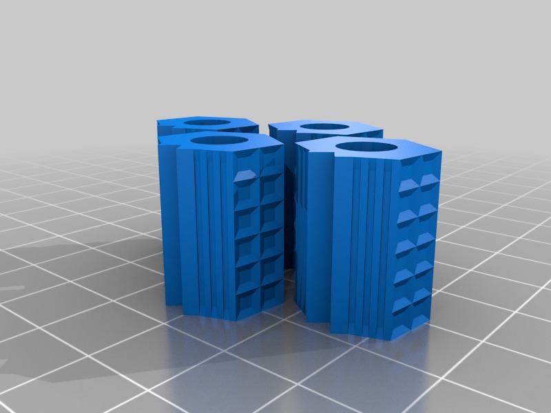 四爪自定心卡盤(pán)3D打印模型