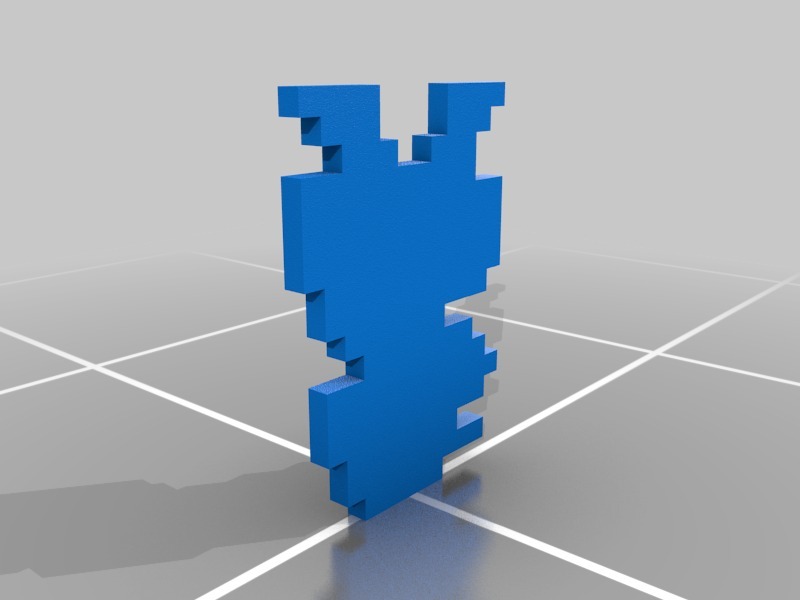 經(jīng)典的小馬里奧3D打印模型