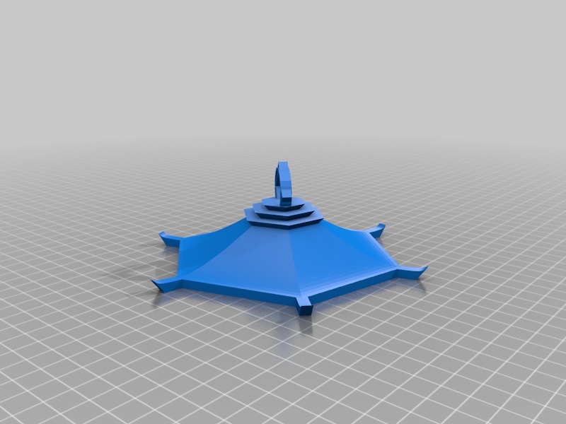 中國(guó)風(fēng)燈籠3D打印模型