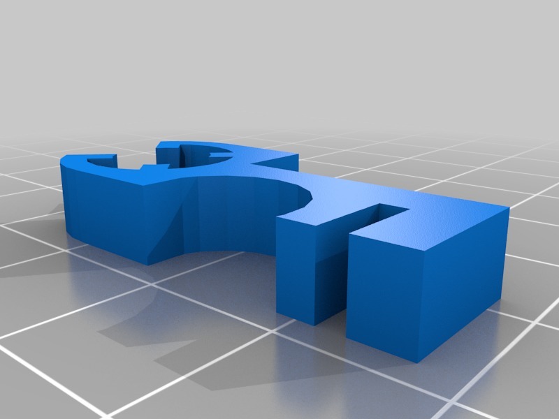 擋塊標(biāo)志持有人3D打印模型