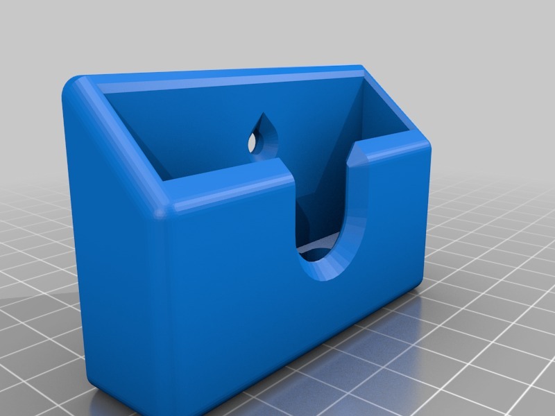 iPhone 4的壁掛式安裝底座3D打印模型