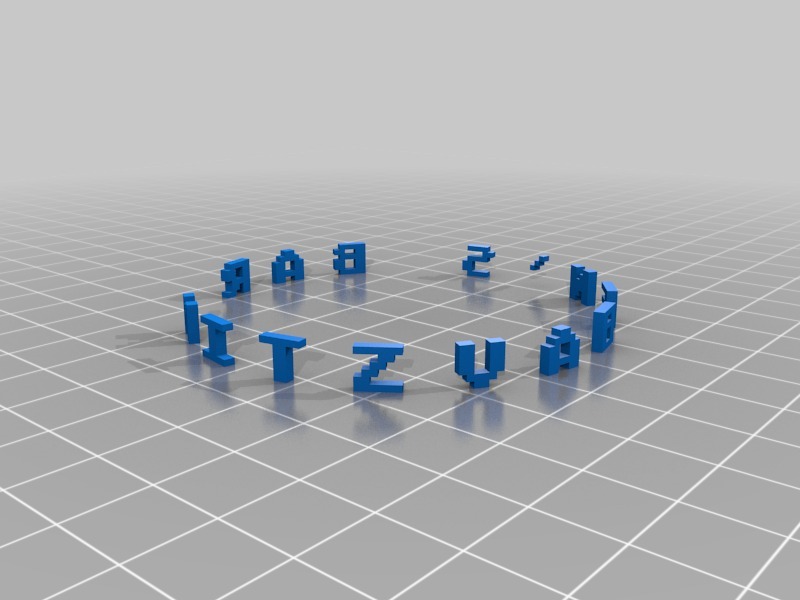 靈活手鐲3D打印模型