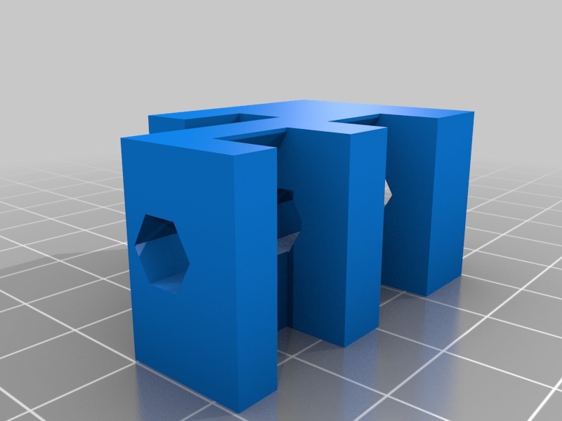 簡單的線軸3D打印模型