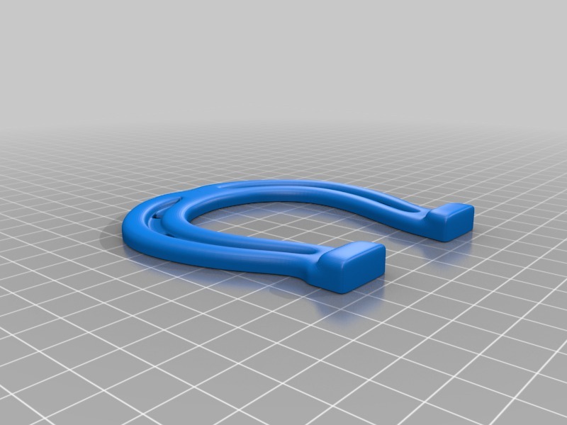 馬蹄3D打印模型