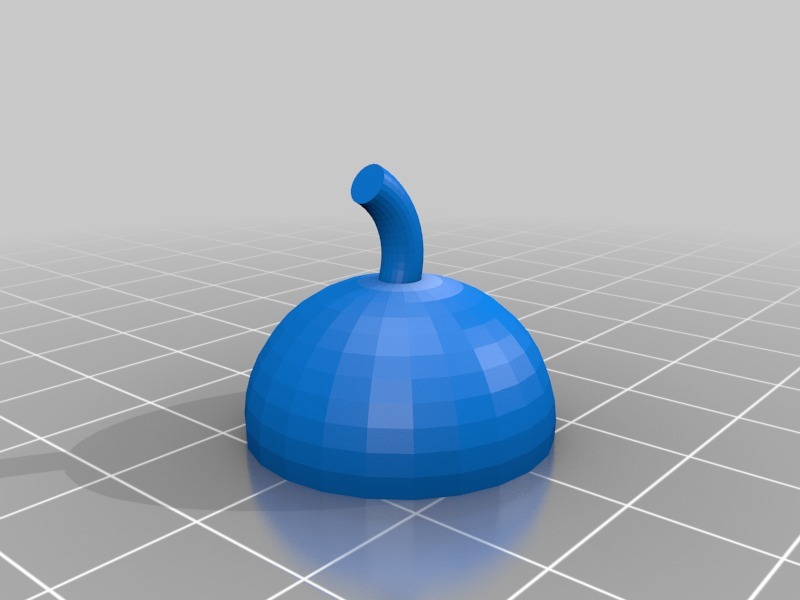 橡樹橡子3D打印模型