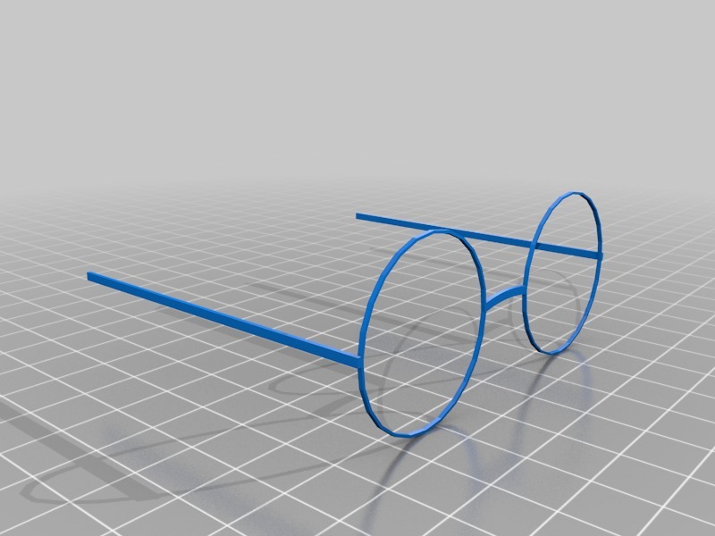 定制眼鏡框3D打印模型