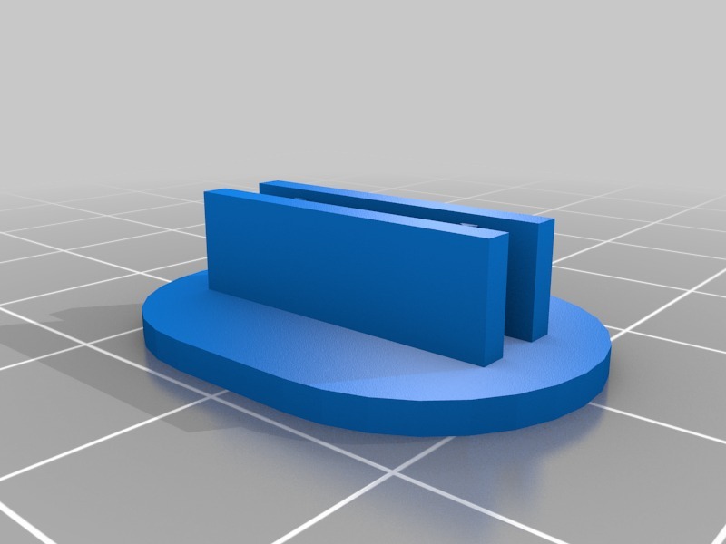 游戲片足3D打印模型