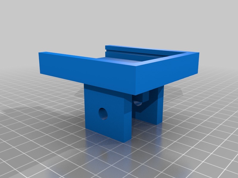 軌道安裝3D打印模型