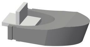 簡易的小船3D打印模型