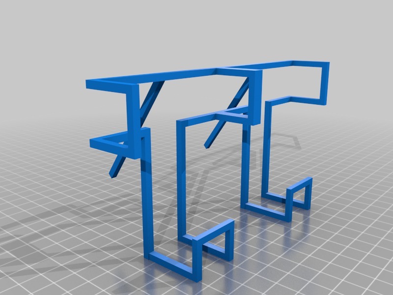   數(shù)字萬(wàn)用表支架3D打印模型