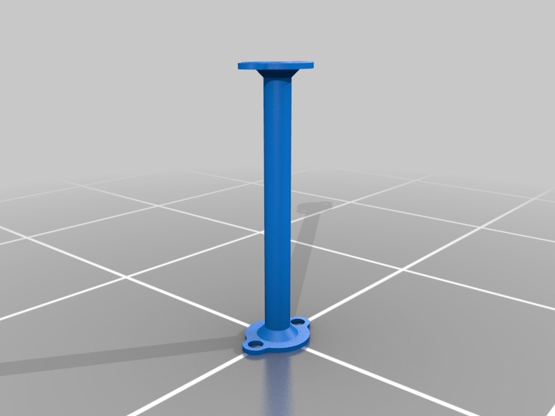 小型垂直風(fēng)力渦輪機(jī)3D打印模型