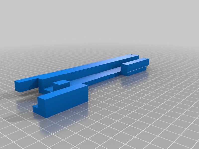 橡皮筋槍3D打印模型