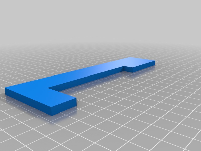 橡皮筋槍3D打印模型