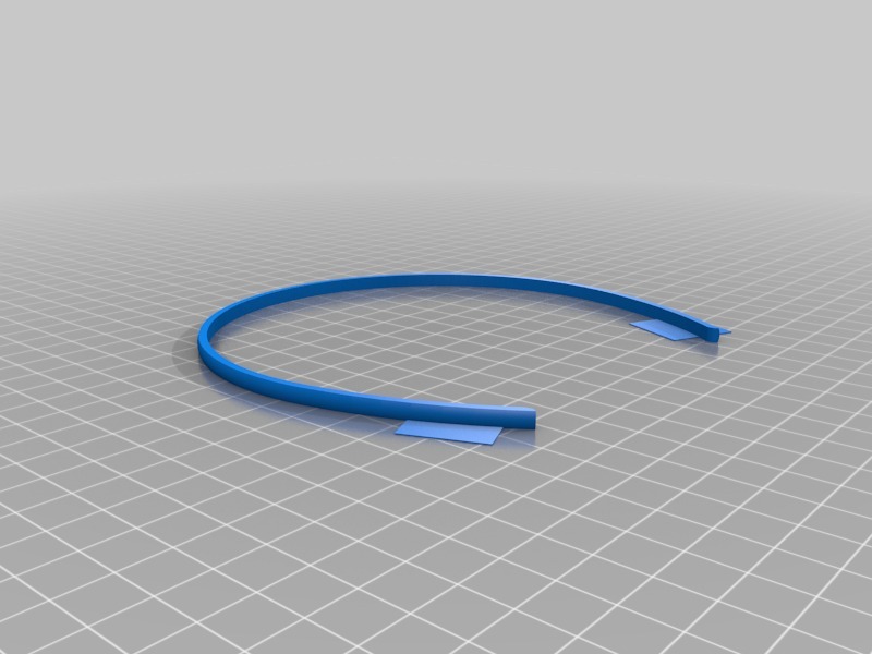 發(fā)帶3D打印模型