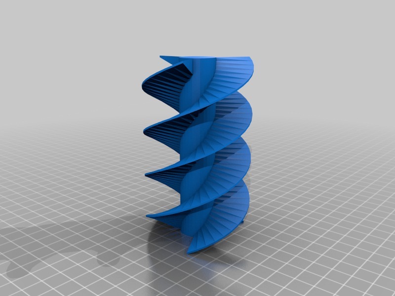螺旋鉆頭3D打印模型