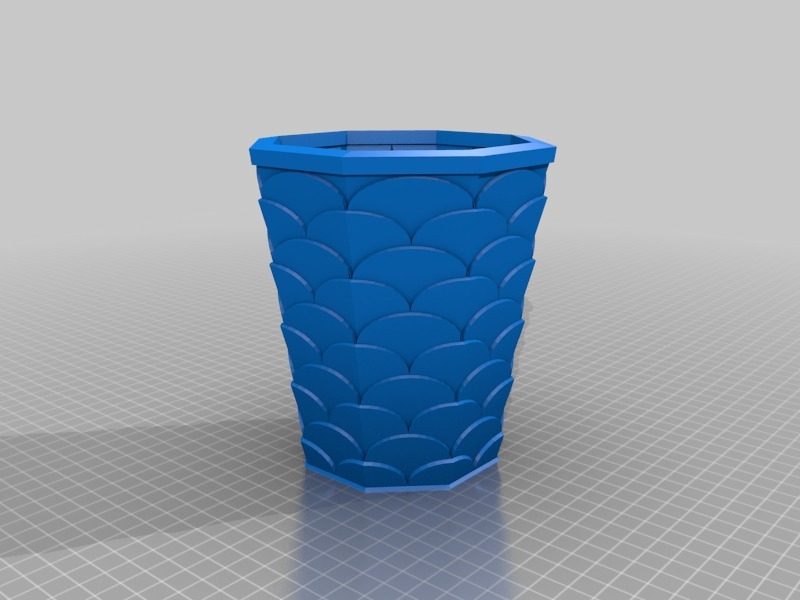 筆筒3D打印模型