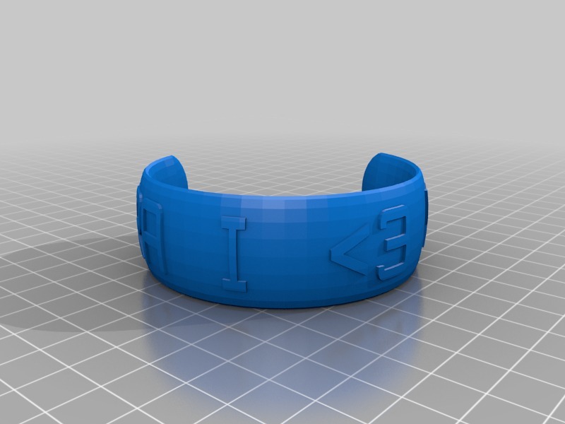 手鐲3D打印模型