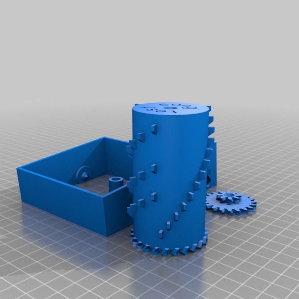 音樂盒3D打印模型