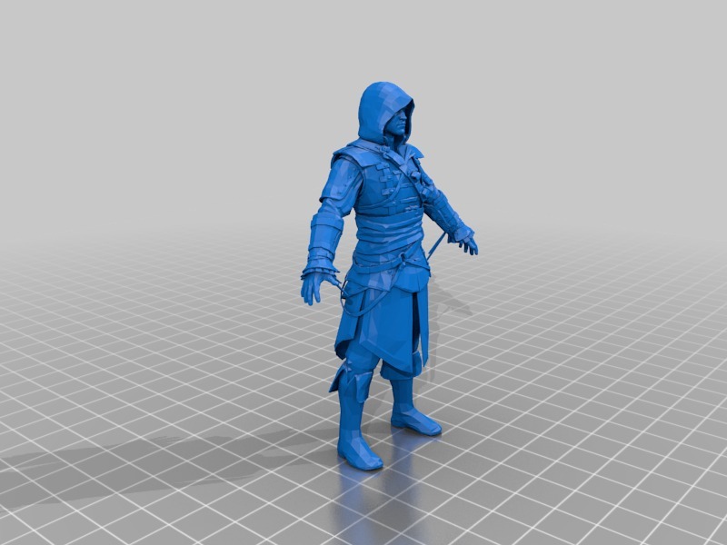 刺客信條 愛(ài)德華·肯威3D打印模型