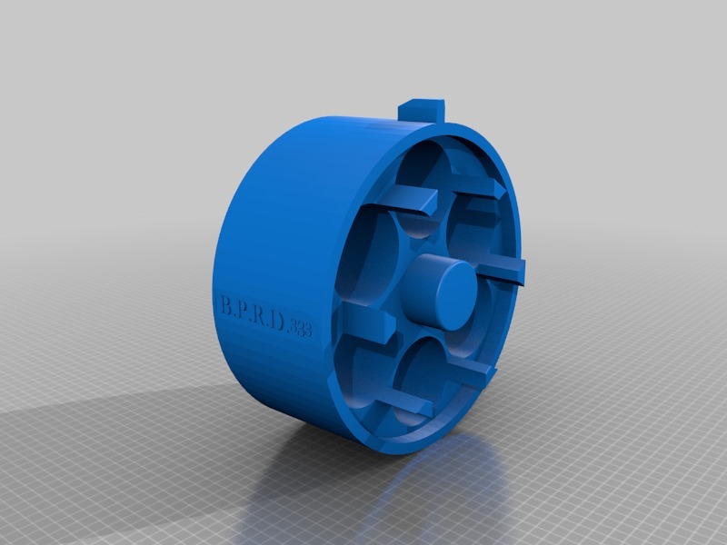 地獄男爵2中“大寶貝”槍3D打印模型