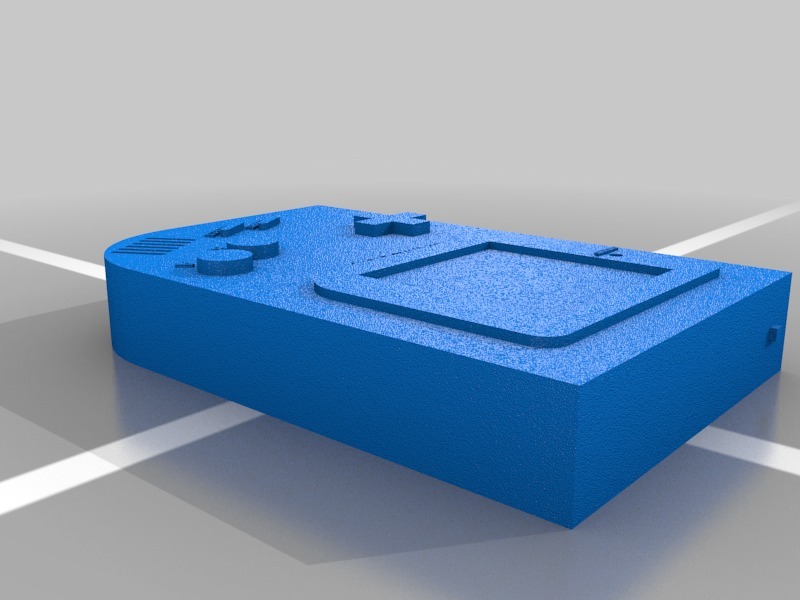 掌上游戲機(jī)3D打印模型