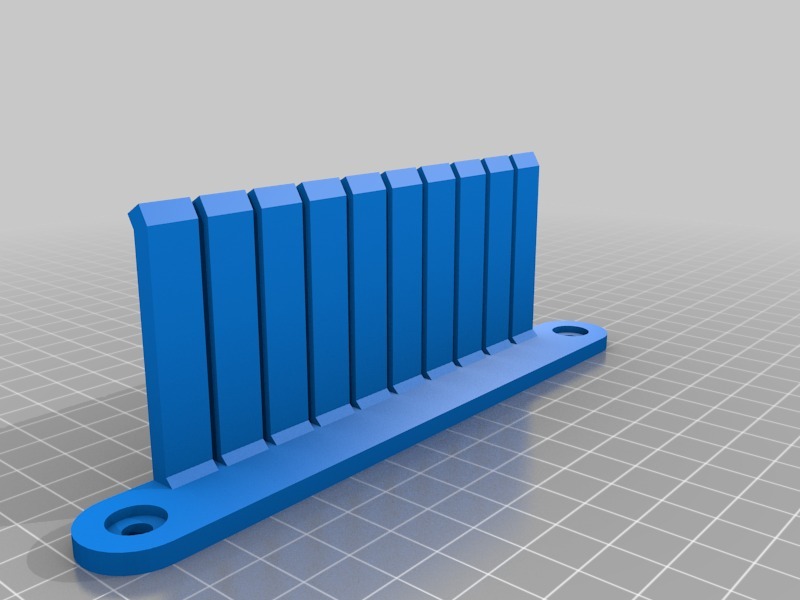 我定制的跨線架3D打印模型