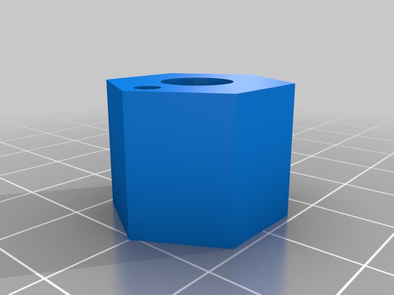 釣魚桿螺母工具3D打印模型