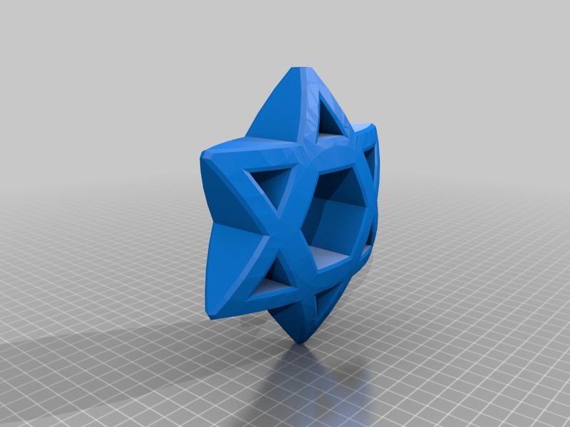 樹頂?shù)男切?D打印模型