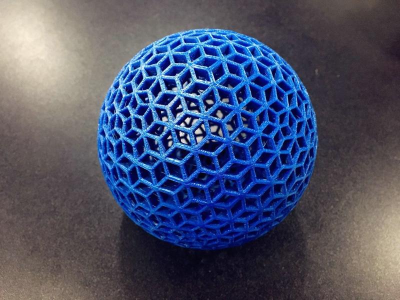 楞格球3D打印模型