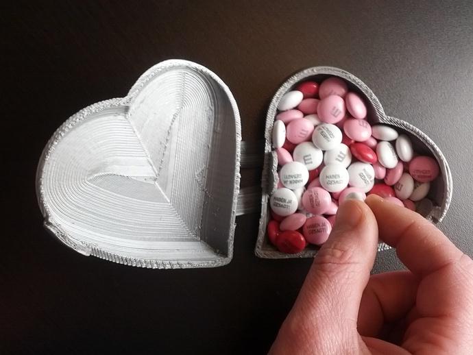 打開(kāi)你的心3D打印模型