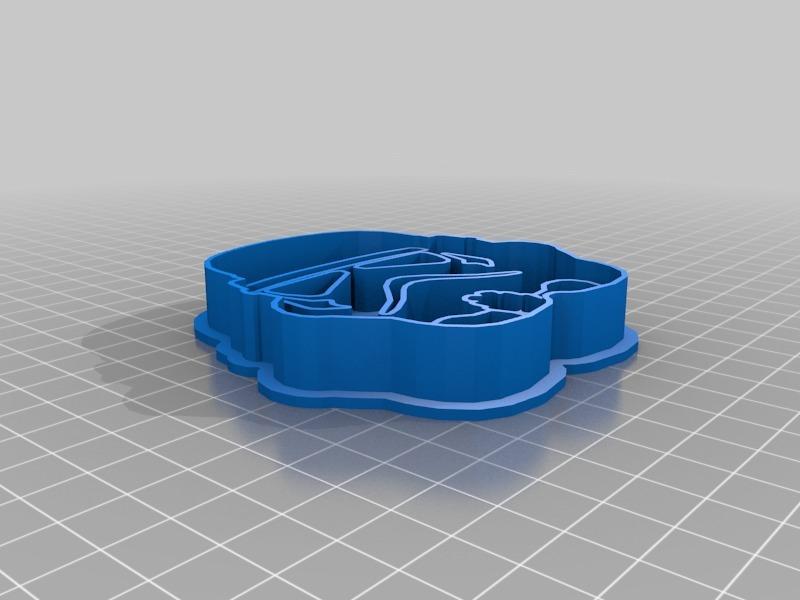 餅干模具-星球大戰(zhàn)士兵3D打印模型