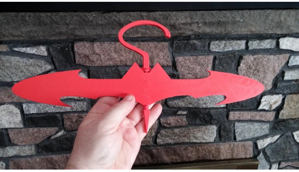 蝙蝠俠衣?lián)?D打印模型