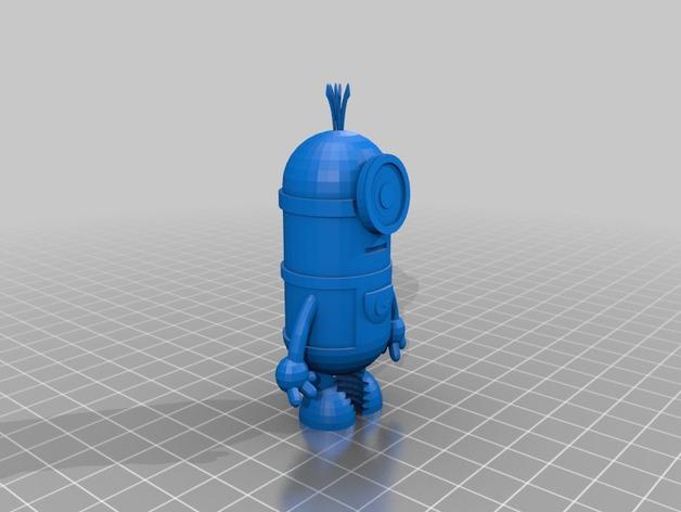 小黃人-獨眼款3D打印模型