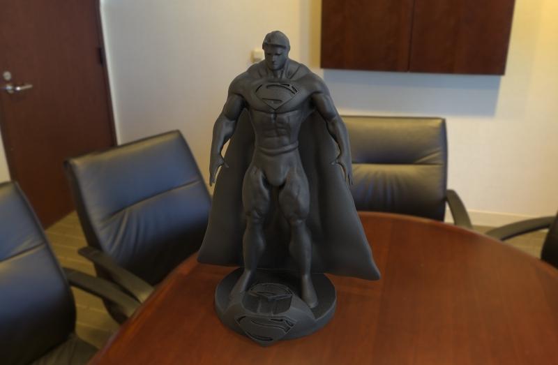 超人手辦3D打印模型