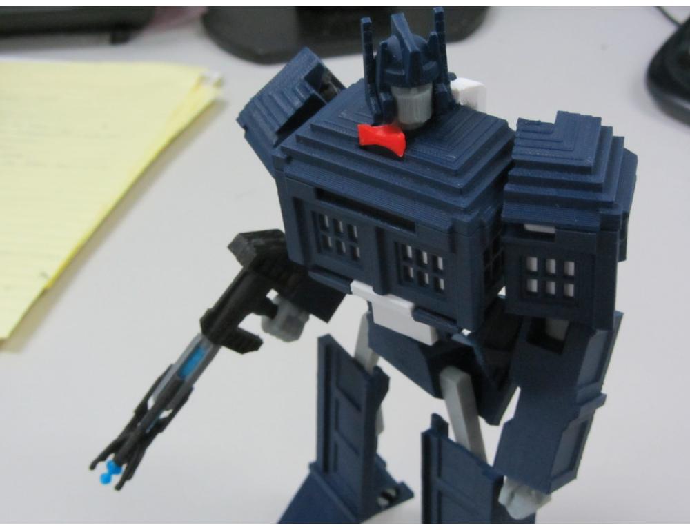 變形金剛3D打印模型