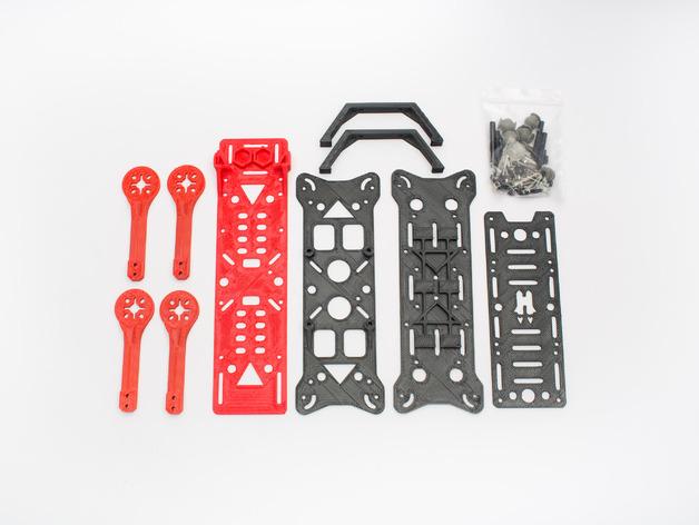 MHQ2飛行器3D打印模型