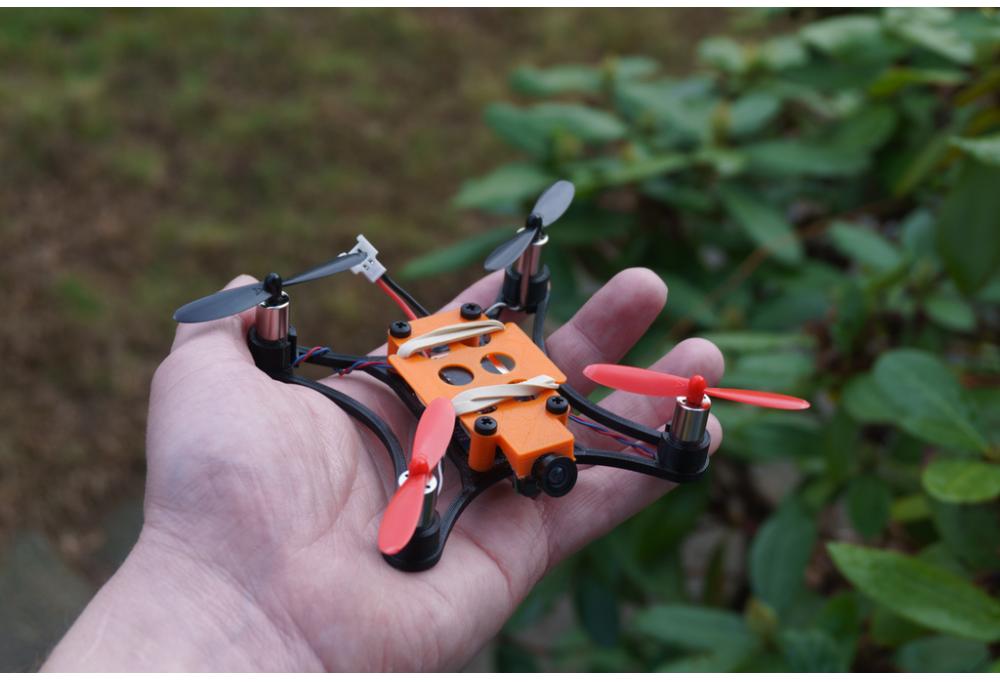 微型105 FPV直升機(jī)- 8.5mm電機(jī)3D打印模型