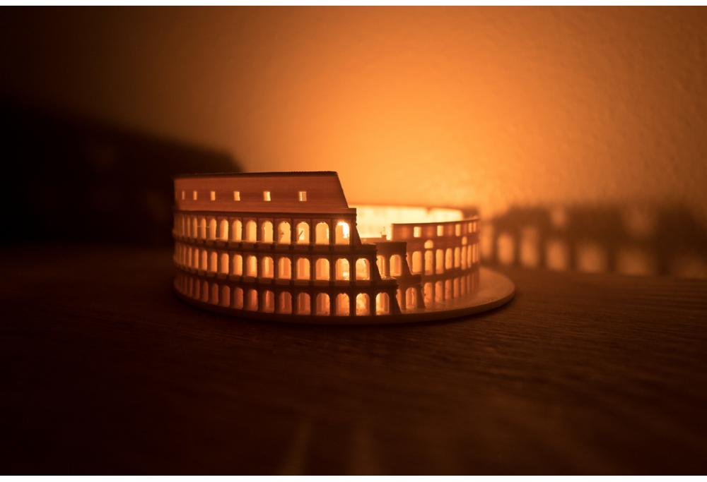 古羅馬斗獸場3D打印模型