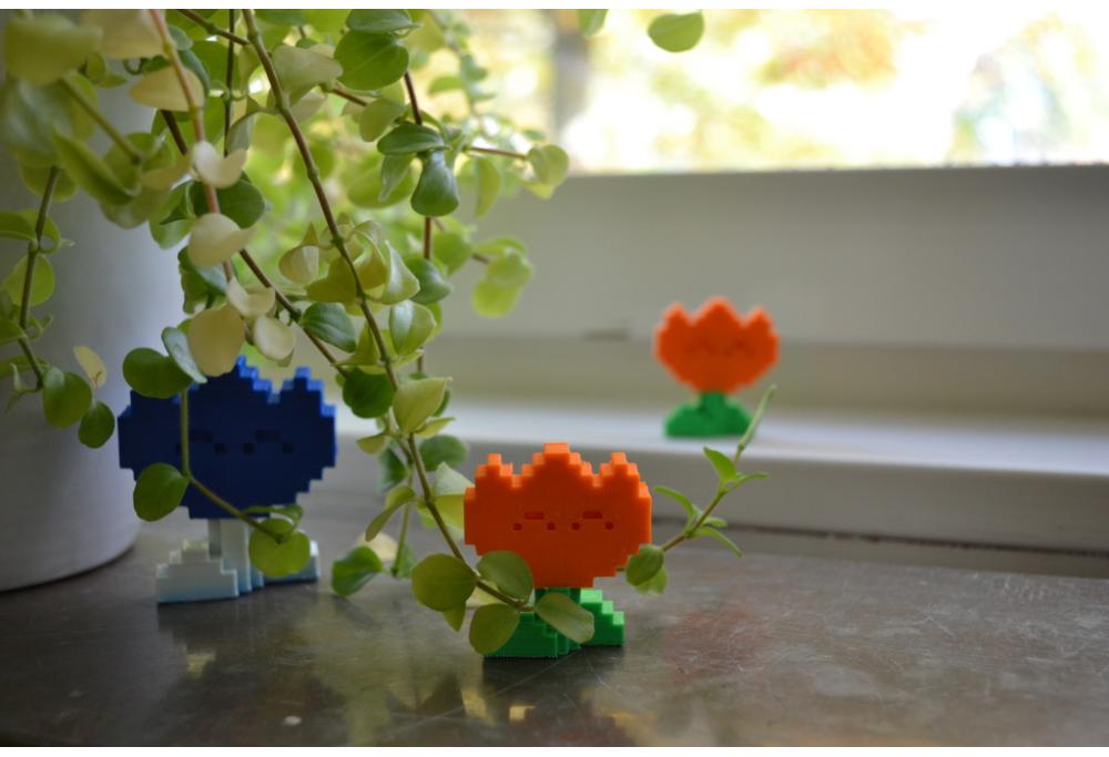 馬里奧小花3D打印模型