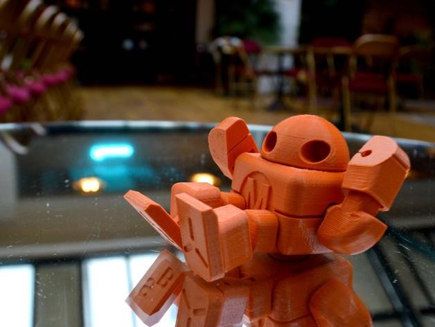 M機(jī)器人3D打印模型