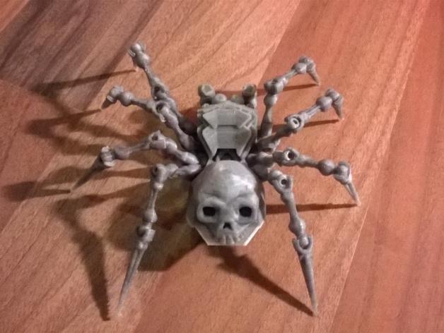 鏈條式蜘蛛3D打印模型