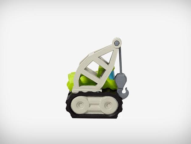 升降機玩具3D打印模型